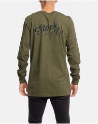 Stock & Co. - Scroll Long Sleeve Tee