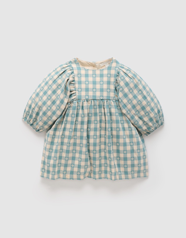 Purebaby - Gathered Dress -Kids-Babies