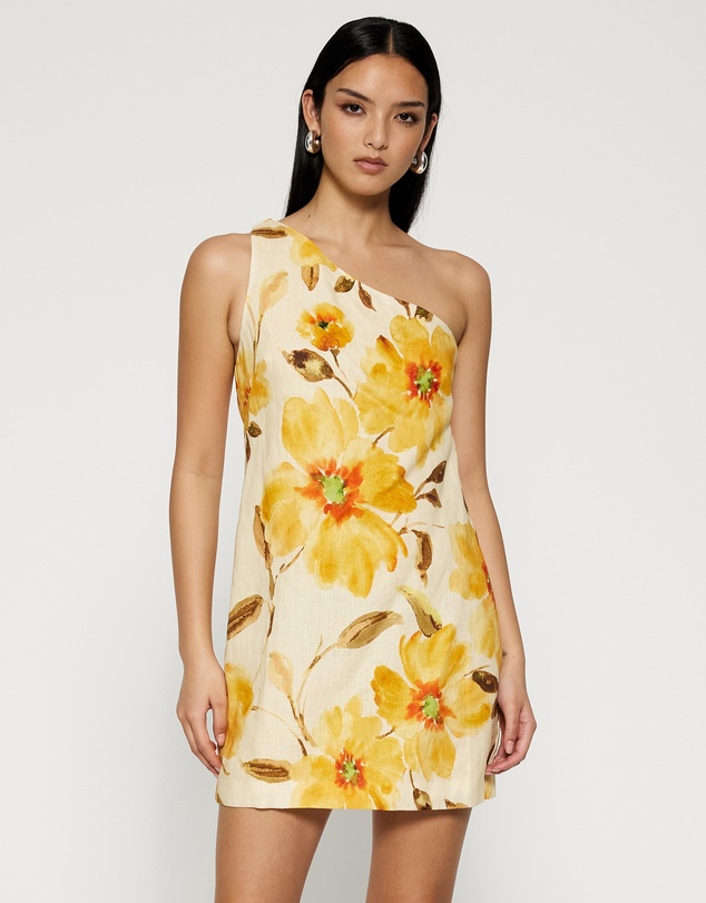 Lover - Alora One Shoulder Mini Dress