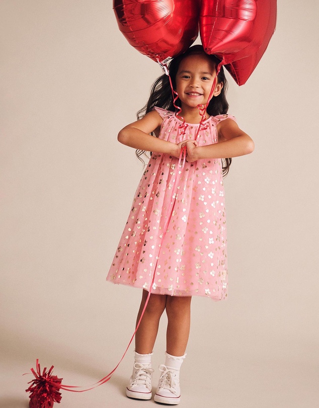 Huxbaby - Golden Cherries Princess Tulle Dress - Babies