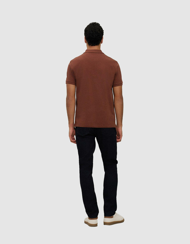 Trenery - Pique Marle Monogram Polo
