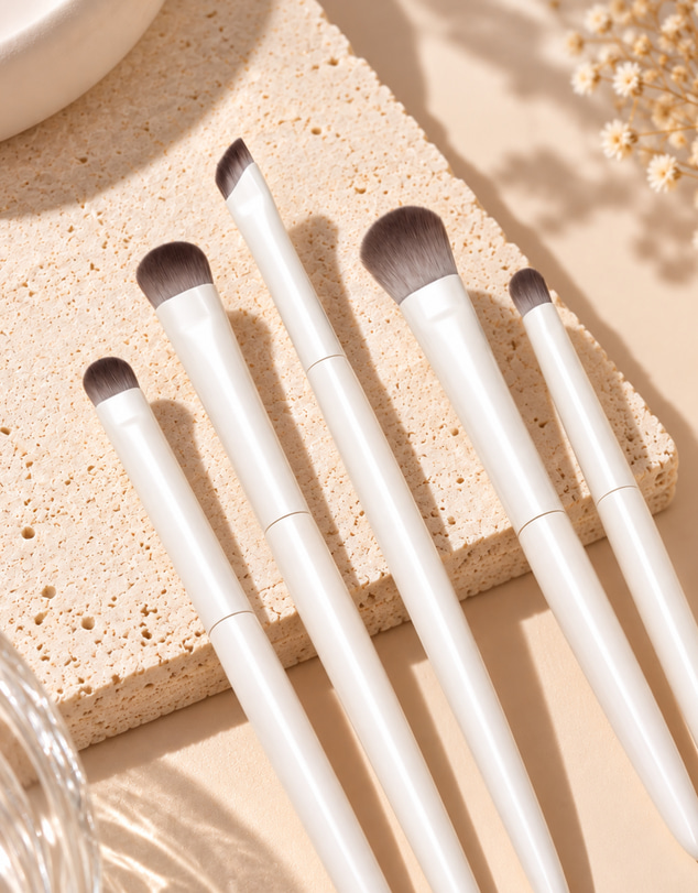 KAJA Clothing - Makeup Brush-White