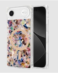 Flaunt - Flaunt Square Rainbow Confetti Tortoise Shell MagSafe Case for iPhone 17 Air