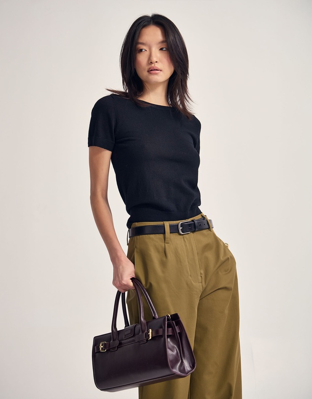 Oxford - Grace Short Sleeve Merino Knit