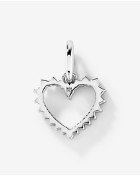 Michael Hill - Diamond Open Love Heart Pendant in 10kt White Gold