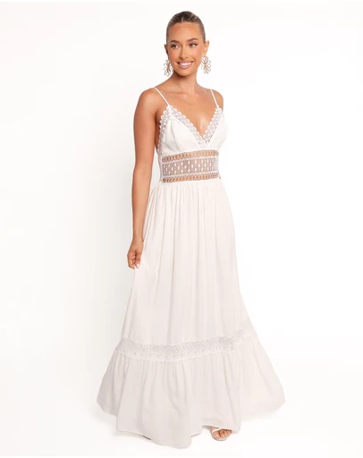 Petal & Pup - Kiran Maxi Dress - White