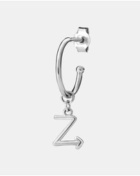 Karen Walker - Z Initial Love Letter Hoop