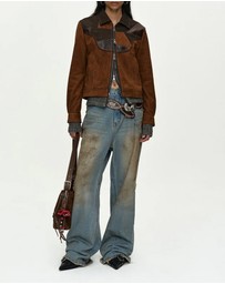 Andersson Bell - Destroyed Wide-Leg Jeans - Unisex