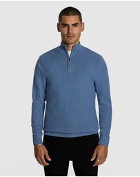 yd. - Martin 1/4 Zip Knit Jumper