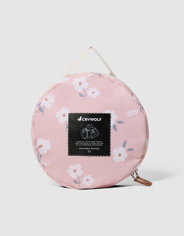 Crywolf - PACKABLE DUFFEL Wildflower