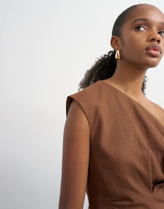 TOPSHOP - Cari Off Shoulder Mini Dress