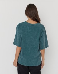 ALEXANDRA - Lumino T-Shirt Teal