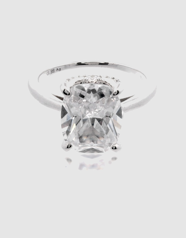Georgini - Sydney Soirée Elaine Cushion Ring Silver