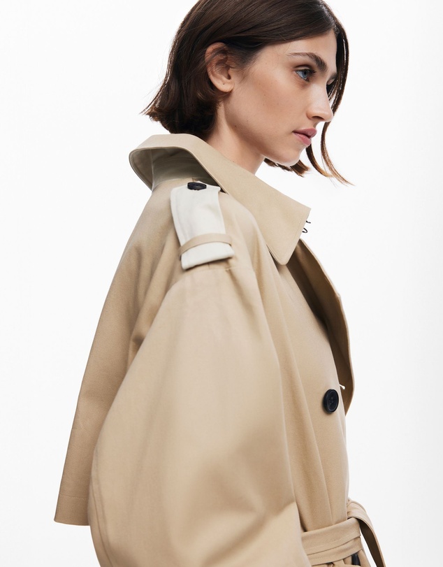 Desigual - Combined trench coat