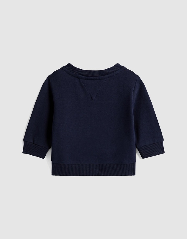 Tommy Hilfiger - Hilfiger Flag Colour-Blocked Relaxed Sweatshirt - Baby