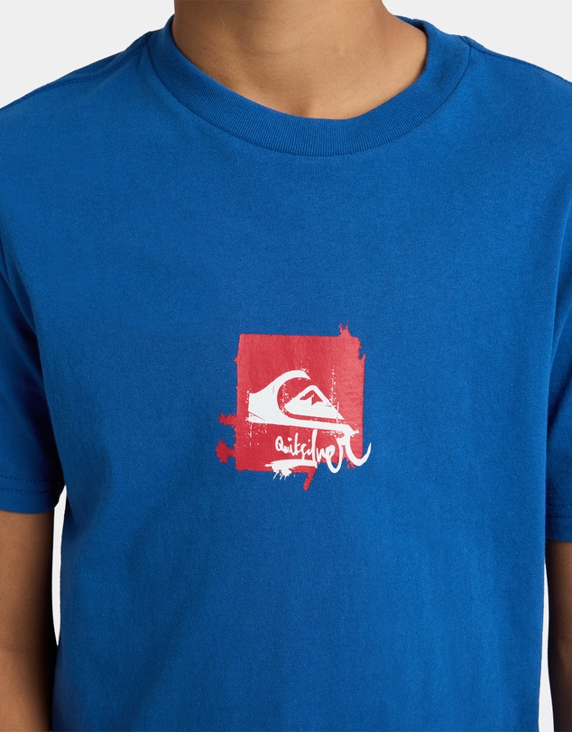 Quiksilver - Boys 8 to 16 Yg Impaired Box T-Shirt