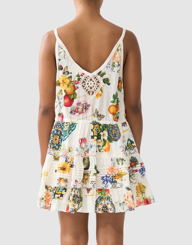 Camilla - Gather Waist Short Dress