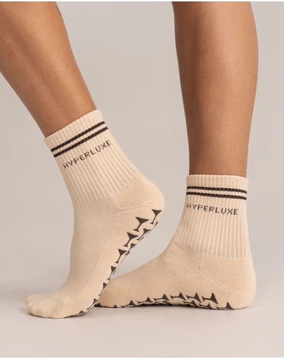 HyperLuxe The Label - Pilates Crew Sock
