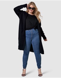 Indigo Tonic - Hattie Hooded Longline Cardi