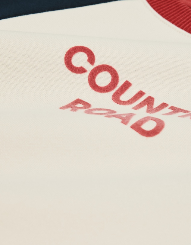 Country Road - Spliced Logo Oversized Sweat