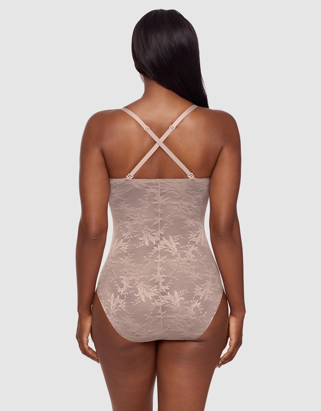 Miraclesuit Shapewear - Modern Romance Wirefree Lace Shapewear Bodysuit