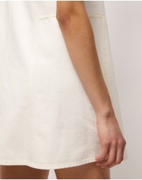 AERE - Romily Soft Denim Mini Dress