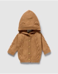 Wilson & Frenchy - Organic Knitted Cable Jacket - Babies