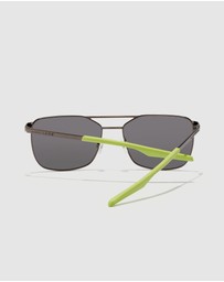Hawkers Co - HAWKERS - Polarized Gun Metal Chrome SENSE Sunglasses for Men and Women UV400