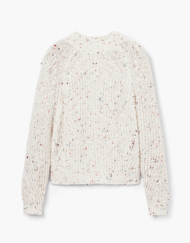 Desigual - Derby Crudo Relaxed Long Sleeve Knit Sweater