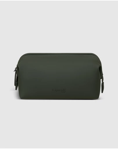 Lipault Paris - Lost In Berlin Toiletry Kit S 2.0 Dark Moss