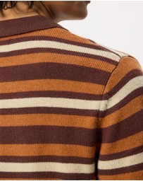 Rhythm - Striped Rugby Sweater
