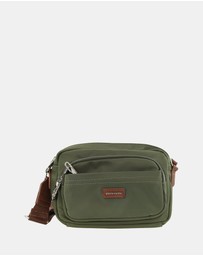 Pierre Cardin - Pierre Cardin RFID Anti-Theft Nylon Crossbody Bag