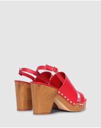 Belle & Bloom - Fire On Fire Clog Shoe