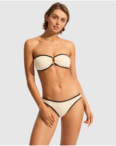 Seafolly - Beach Bound Ring Front Bandeau