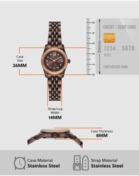 Michael Kors - Lexington Brown Analogue Watch
