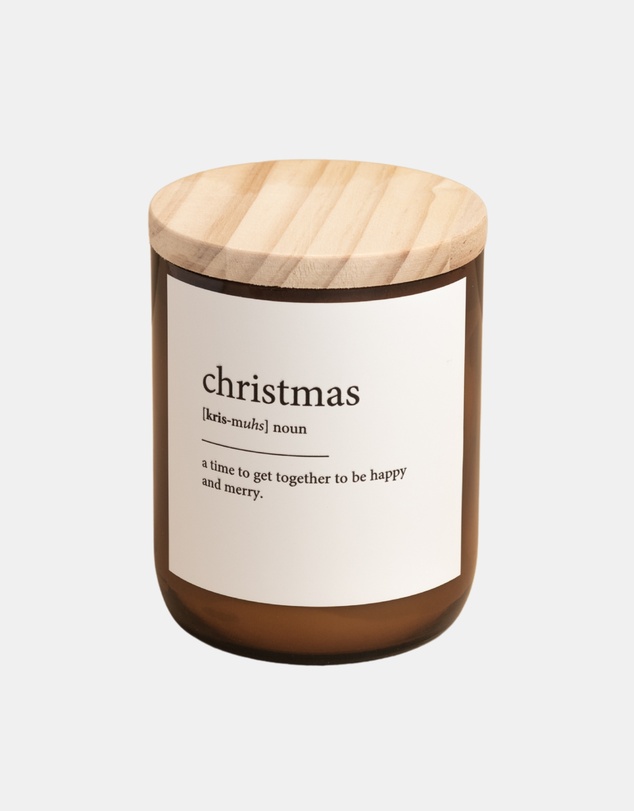 The Commonfolk Collective - Christmas ~ Dictionary Meaning Candle