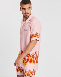B.Cools - Holiday Camp-Collar Shirt
