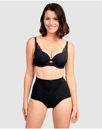Sans Complexe - Ariane Essential Ribbed Microfibre High Waist Shaping Brief