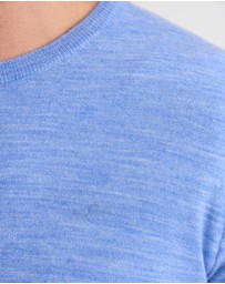 Oxford - Crew Neck Pure Wool Pullover
