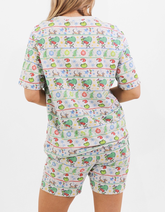 Mitch Dowd - Mitchdowd Womens Grinch Fam Jam Pyjama Set
