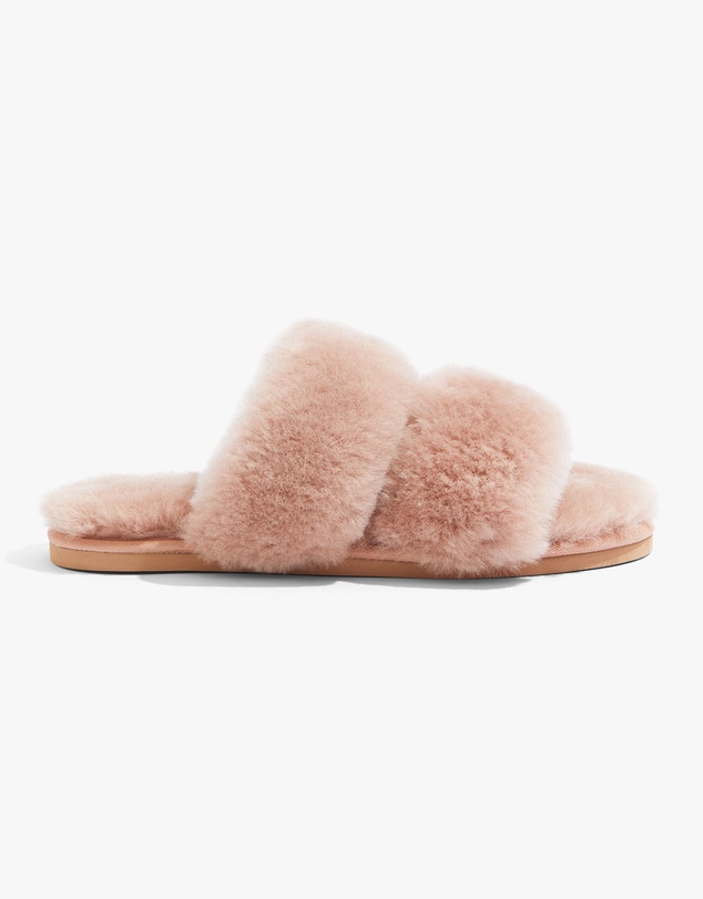 Country Road - Australian Made Shearling Double Slide