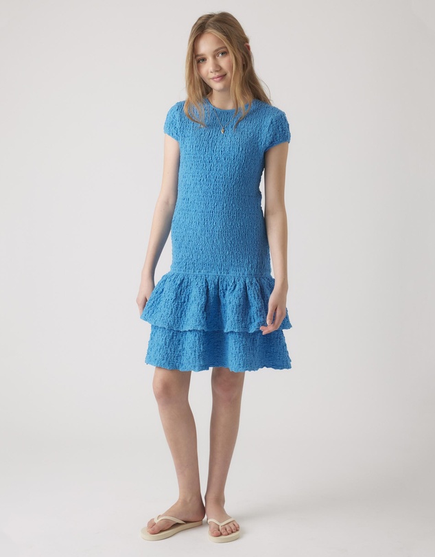 Alessia Shirred Dress - Teens by Decjuba Kids Online | THE ICONIC |  Australia