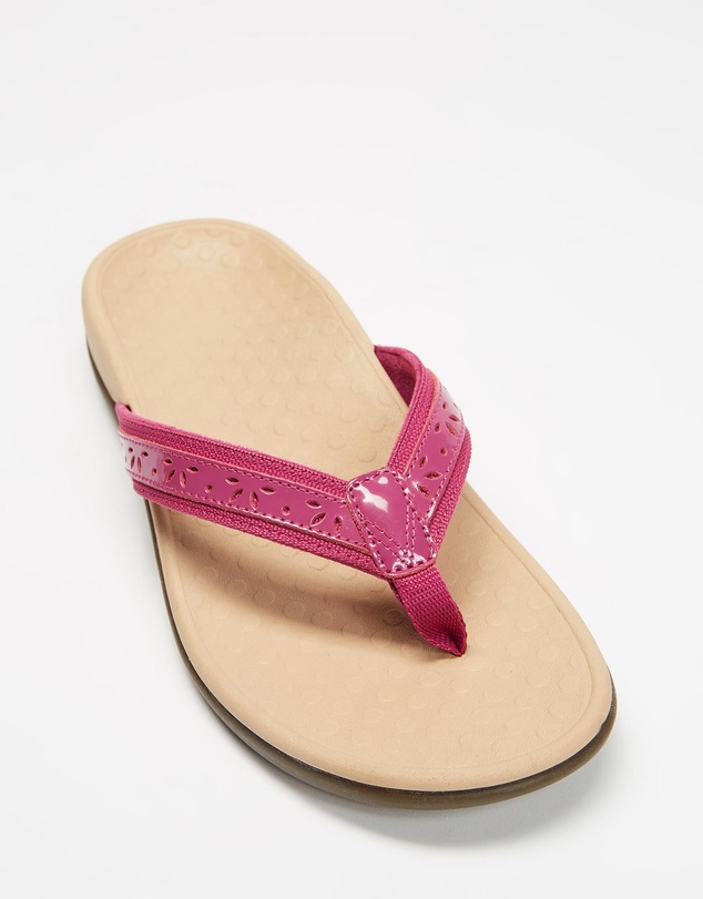Vionic - Casandra Toe Post Sandal - Magenta