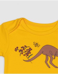 B Free Intimate Apparel - 100% Organic Cotton Short Sleeve Baby Bodysuit - Baby & Toddler