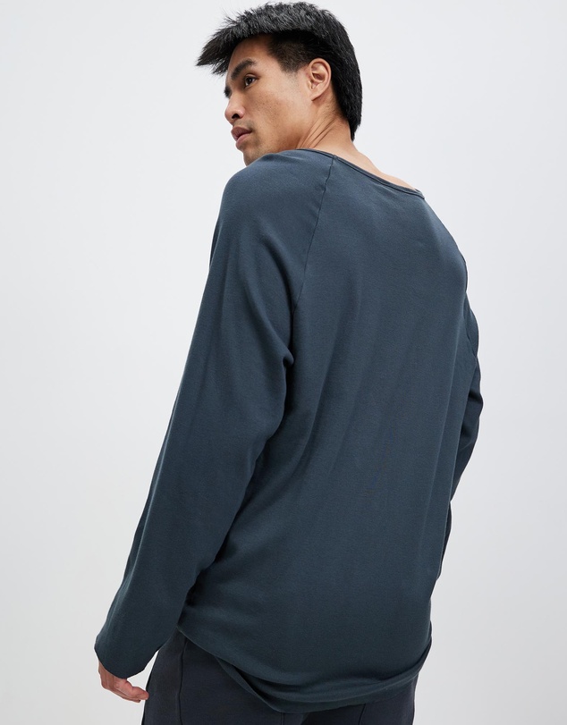 Surrounded By Ghosts - The Anatase Rib Knit Raglan Long Sleeve T-Shirt