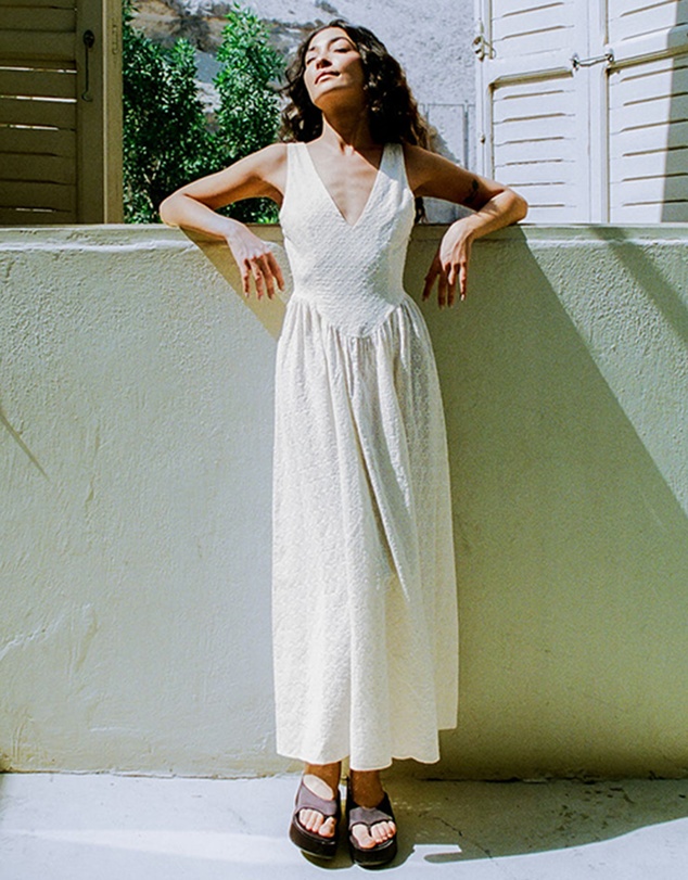 KINGA CSILLA - Kaya Anglaise Tuscany Dress