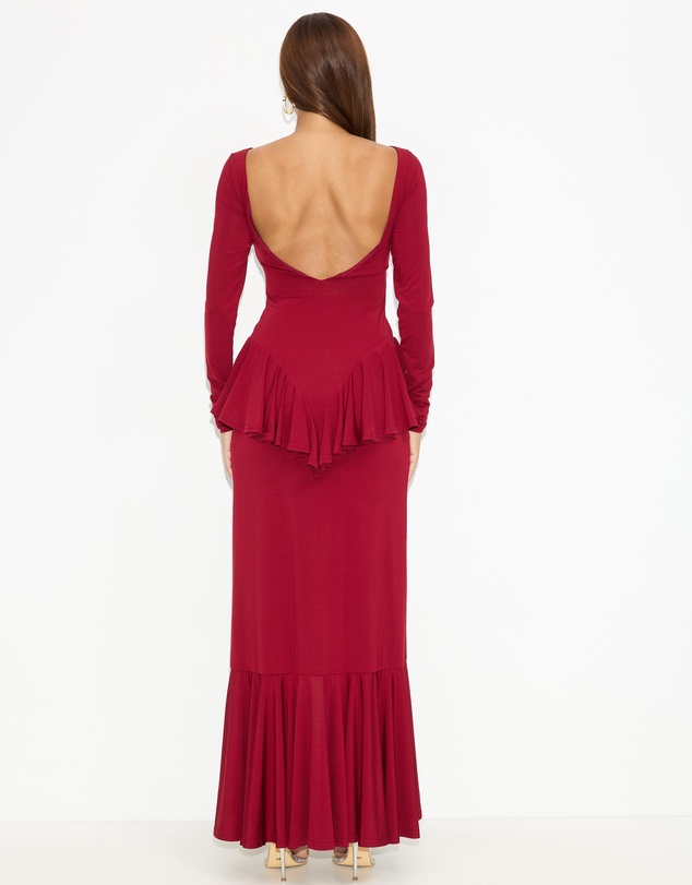 Dazie - Lulu Frill Maxi Dress