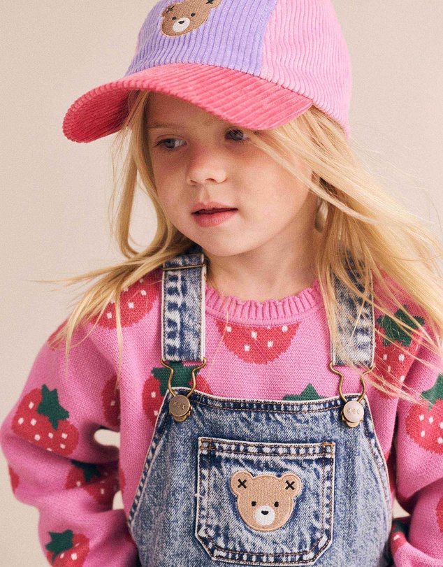 Huxbaby - Dreamy Denim Pinafore - Babies-Kids