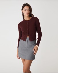 Forcast - Cassie Crew Neck Cardigan