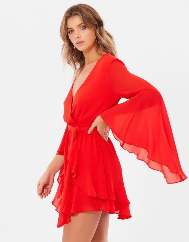 Tussah - Harper Plunge Mini Dress